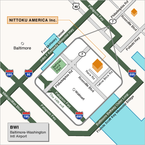 Nittoku America Inc. MAP